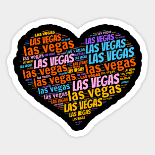 I love Las Vegas Sticker